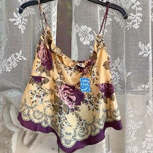 Free People Floral Top